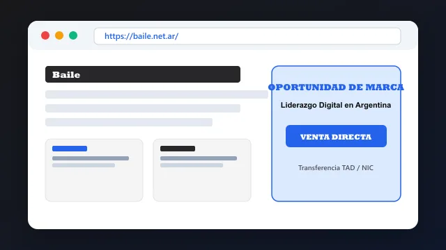 Modelo de aplicación comercial y proyectos digitales para baile.net.ar